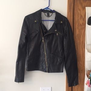 Billabong Leather Moto Jacket